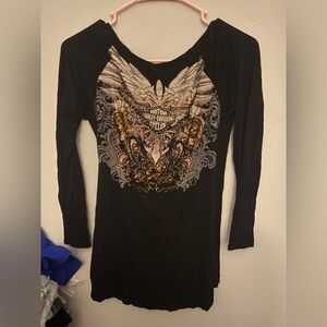 Gorgeous Harley Davidson blouse